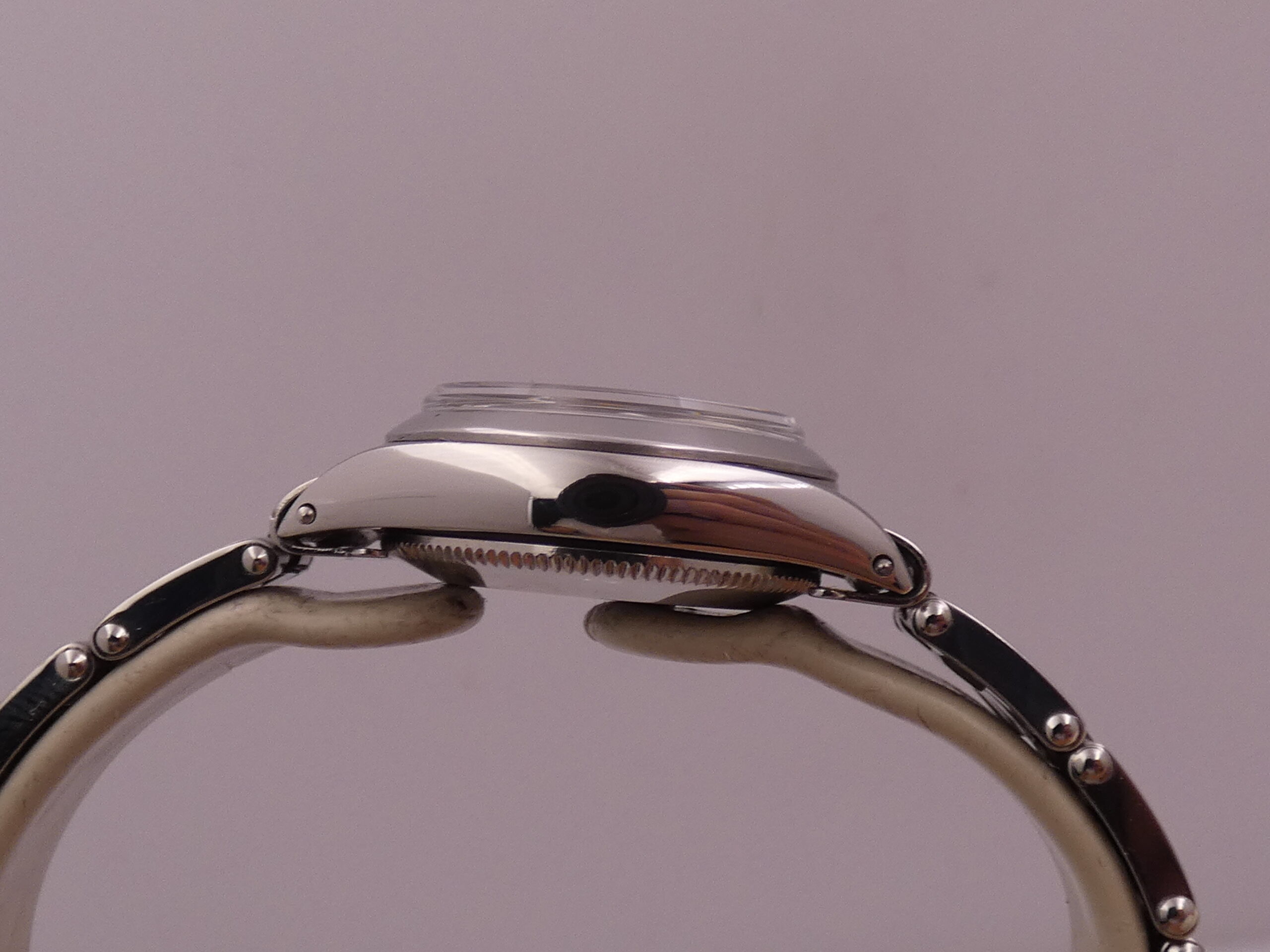 Rolex Oyster Perpetual Lady 6618 Blue Degradè Dial Anno 1969 Automatico Bracciale Oyster Acciaio - immagine 14