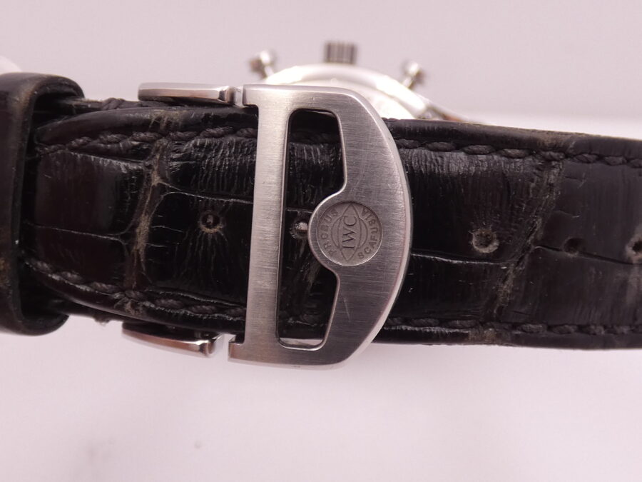 Cronografo IWC Portuguese BOX&PAPERS ANNO 2021 Automatico IW371609 Acciaio - immagine 13