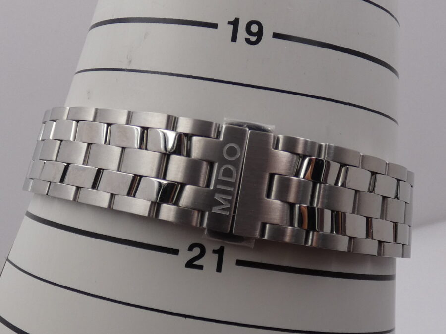 Mido Belluna II 40mm Automatic BOX&PAPERS Maggio 2025 Like New Bracciale Acciaio - immagine 14