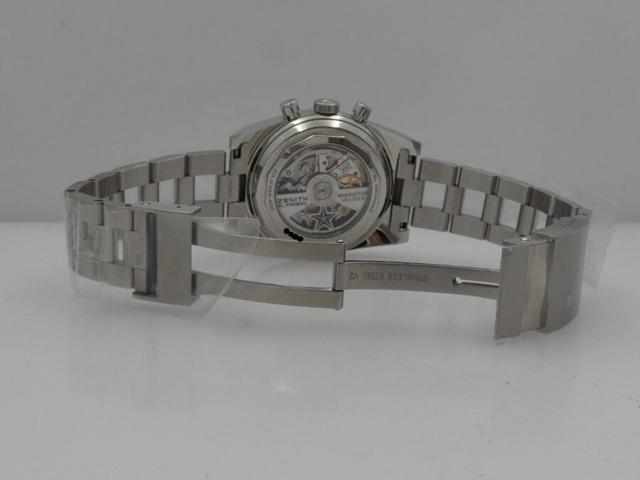 Zenith El Primero Chronomaster Revival A384 NEW BOX&PAPERS Novembre 2024 Automatico A03.A384.400 - immagine 14