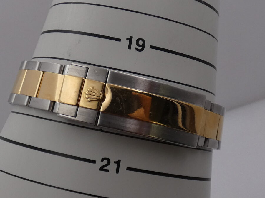 Rolex Submariner Date 116613LN Oro massiccio & Acciaio 18Kt BOX&PAPERS Anno 2011 Automatico - immagine 15