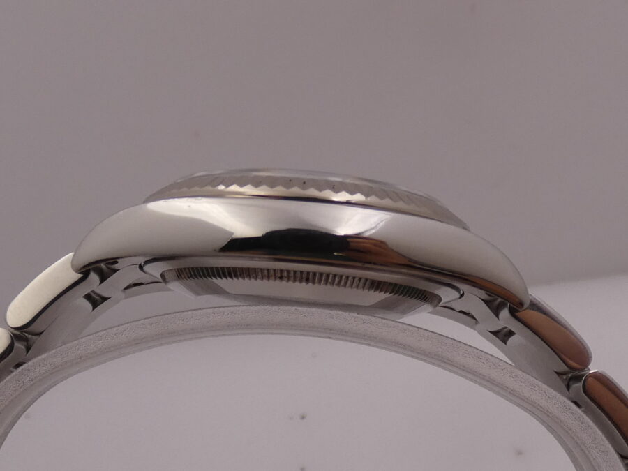 Rolex Oyster Perpetual 36 116034 Lunetta Oro Bianco 18Kt BOX&PAPERS Anno 2008 Automatico - immagine 14