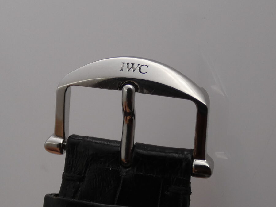 Cronografo IWC Portofino Day-Date IW3910 WITH PAPERS Anno 2017 Black Dial Automatico Acciaio - immagine 15