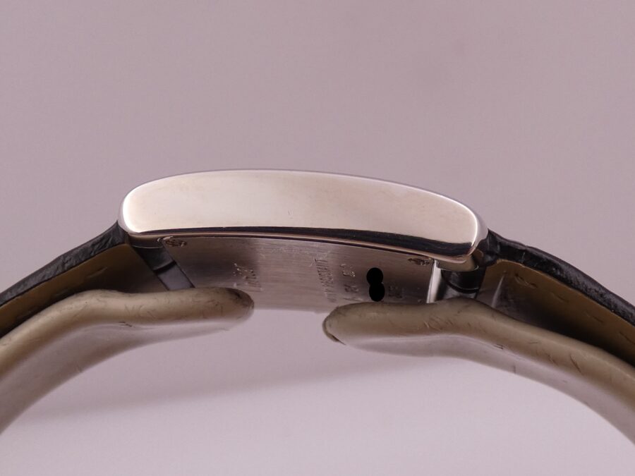 Cartier Tank Française Lady 2403 Oro Bianco 18Kt MINT CONDITION Anni 2000's - immagine 16