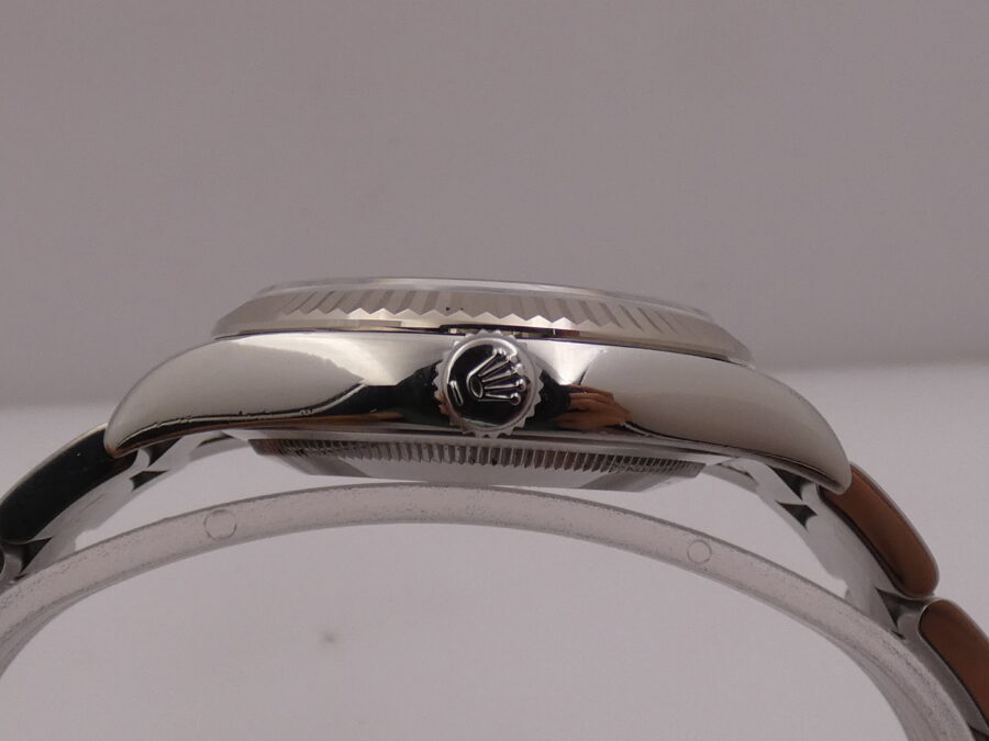Rolex Oyster Perpetual 36 116034 Lunetta Oro Bianco 18Kt BOX&PAPERS Anno 2008 Automatico - immagine 15