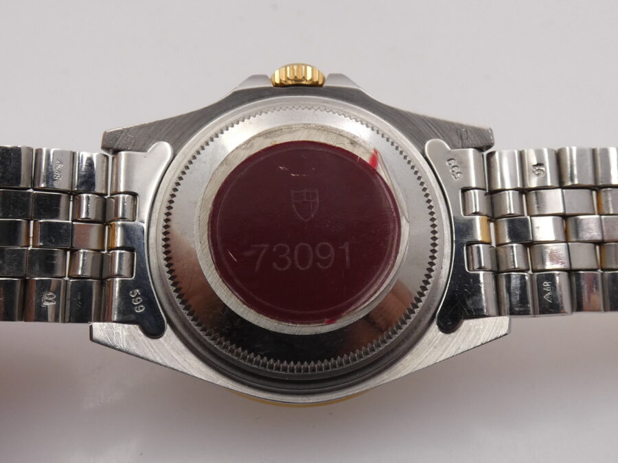 Tudor Mini-Sub 73091 By Rolex GILT DIAL 18Kt Oro &Acciaio Acciaio 1989 Automatico - immagine 15