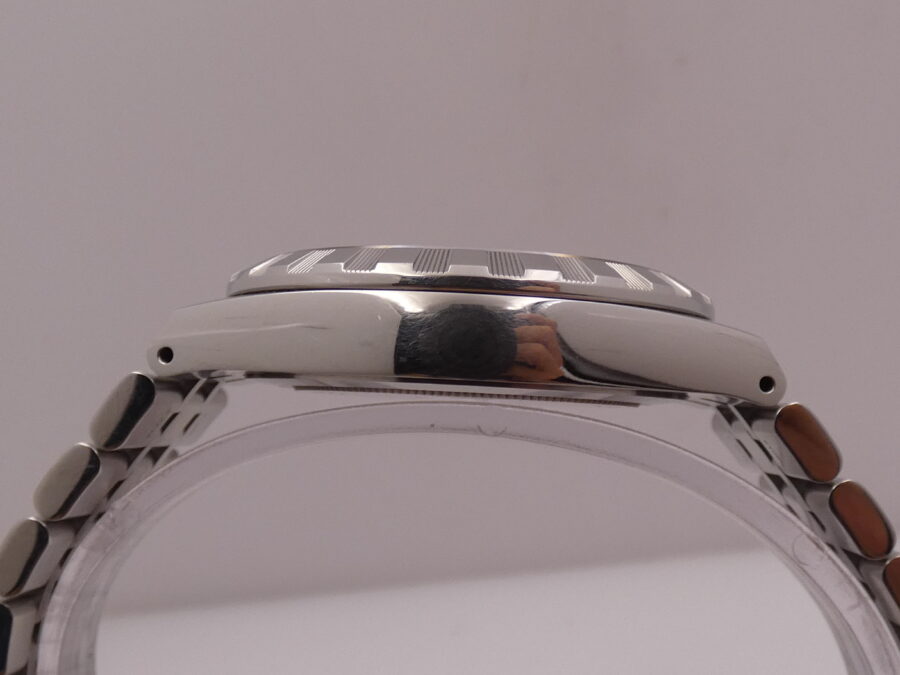 Tudor Royal Day-Date 28600 BOX&PAPERS Anno 2022 Automatico Lunetta Thunderbird Bracciale Jubille Acciaio - immagine 16