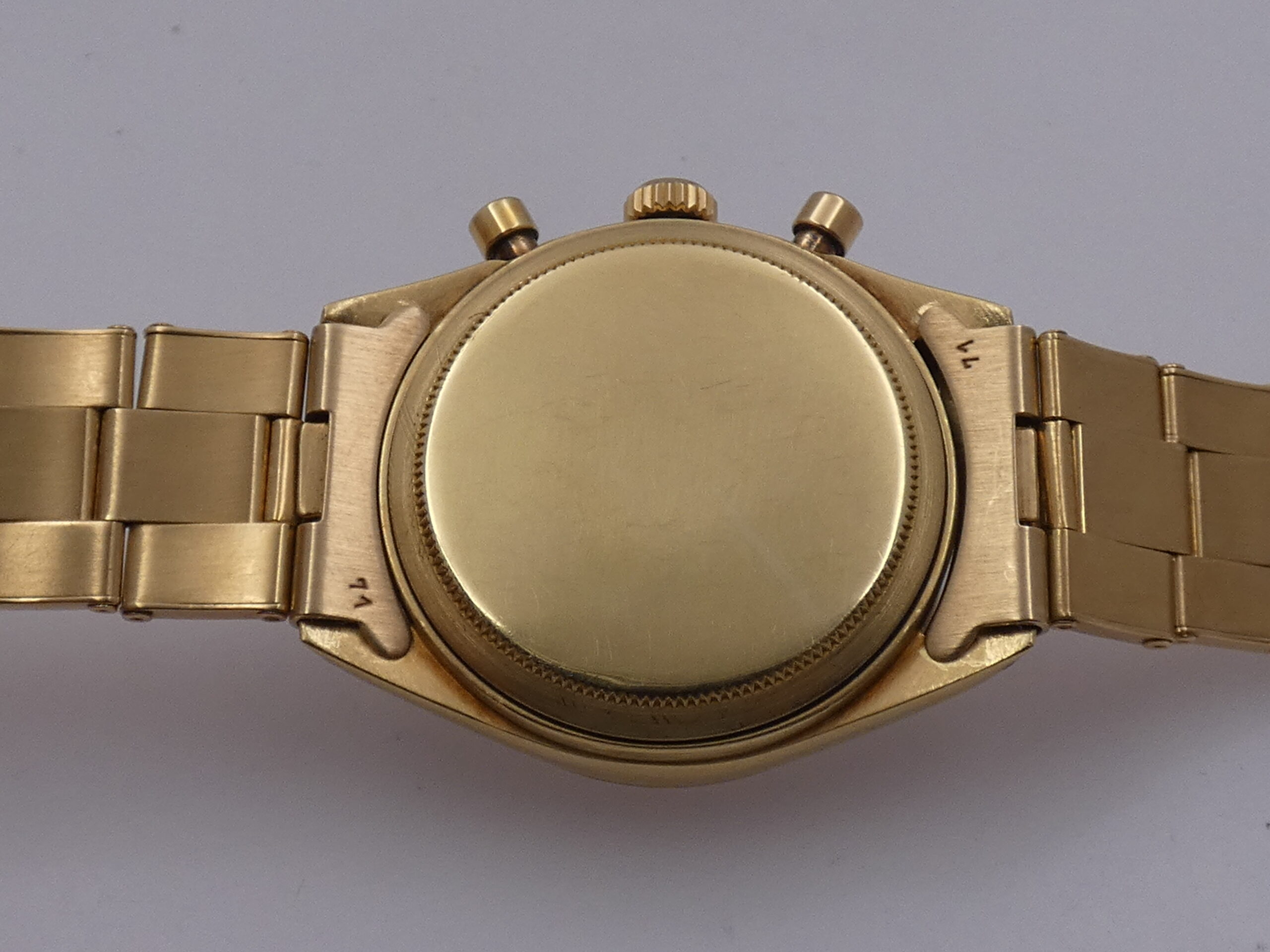 Rolex Chronograph Untouched PRE-DAYTONA 6238 ORO PIENO 18KT BOX&PAPERS ANNO 1966 MAI LUCIDATO - immagine 16