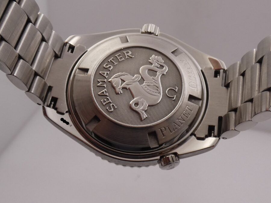 Omega Seamaster Planet Ocean 45,5mm Co-Axial Chronometer 2208.50.00 Automatic Date Acciaio - immagine 16