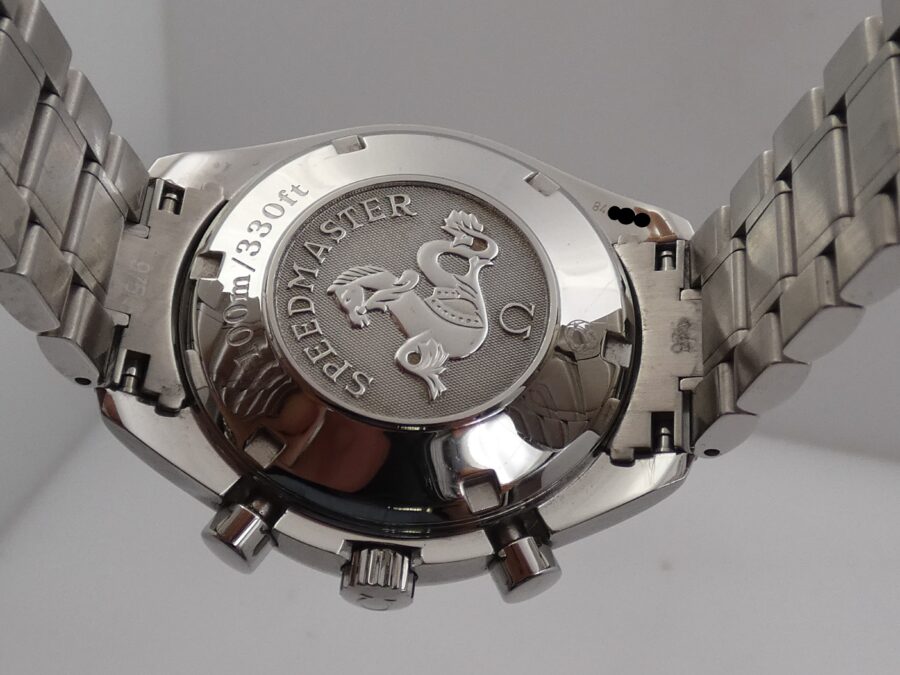 Cronografo Omega Speedmaster Day Date Triple Date LIKE NEW WITH PAPERS Anno 2011 Automatico Acciaio - immagine 33