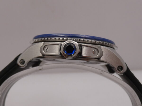 Cartier Calibre de Cartier Diver 3729 Deep Blue Dial Lunetta in Ceramica Automatico Acciaio