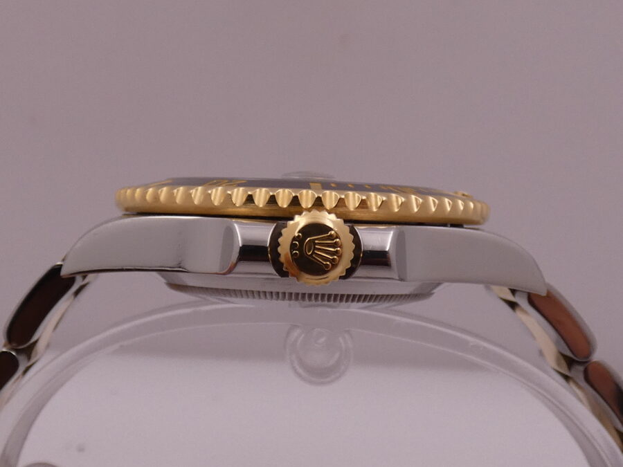 Rolex Submariner Date 116613LN Oro massiccio & Acciaio 18Kt BOX&PAPERS Anno 2011 Automatico - immagine 17