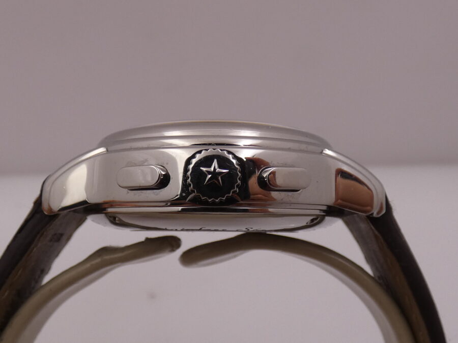 Zenith El Primero Chronomaster Lady WITH PAPERS Open Love Power Reserve Anno 2009 Automatico Acciaio - immagine 17