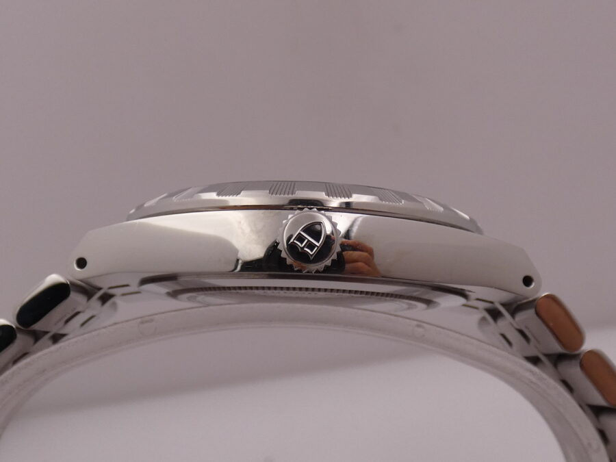 Tudor Royal Day-Date 28600 LIKE NEW BOX&PAPERS ITALY 2023 Automatico Lunetta Thunderbird Bracciale Jubille Acciaio - immagine 17