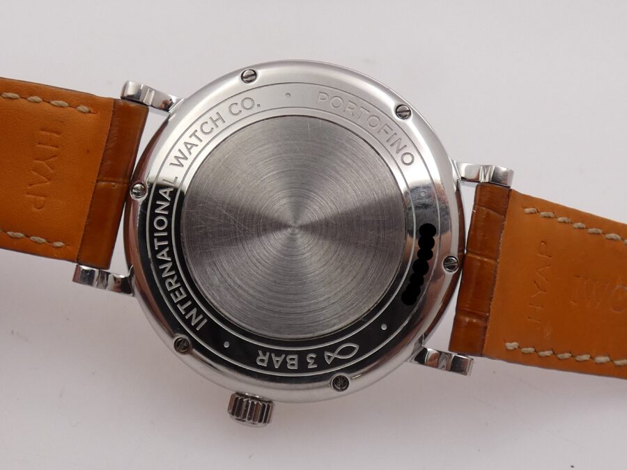 IWC Portofino Automatic 37mm DIAMOND DIAL With PAPERS Anno 2018 IW4581 Acciaio - immagine 17