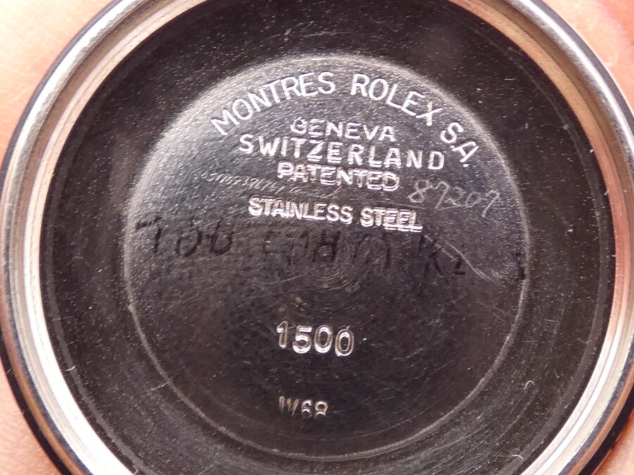 Rolex Oyster Perpetual Date 1500 Anno 1969 Automatico Acciaio Bracciale Rivettato - immagine 16