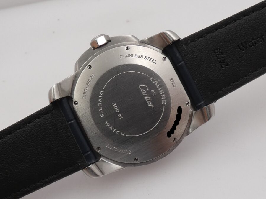 Cartier Calibre de Cartier Diver 3729 Deep Blue Dial Lunetta in Ceramica Automatico Acciaio - immagine 18