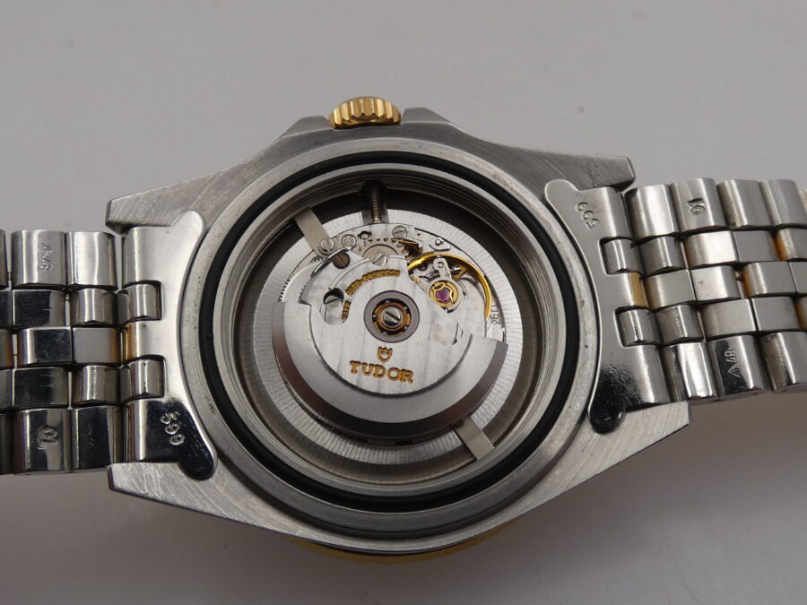 Tudor Mini-Sub 73091 By Rolex GILT DIAL 18Kt Oro &Acciaio Acciaio 1989 Automatico - immagine 17