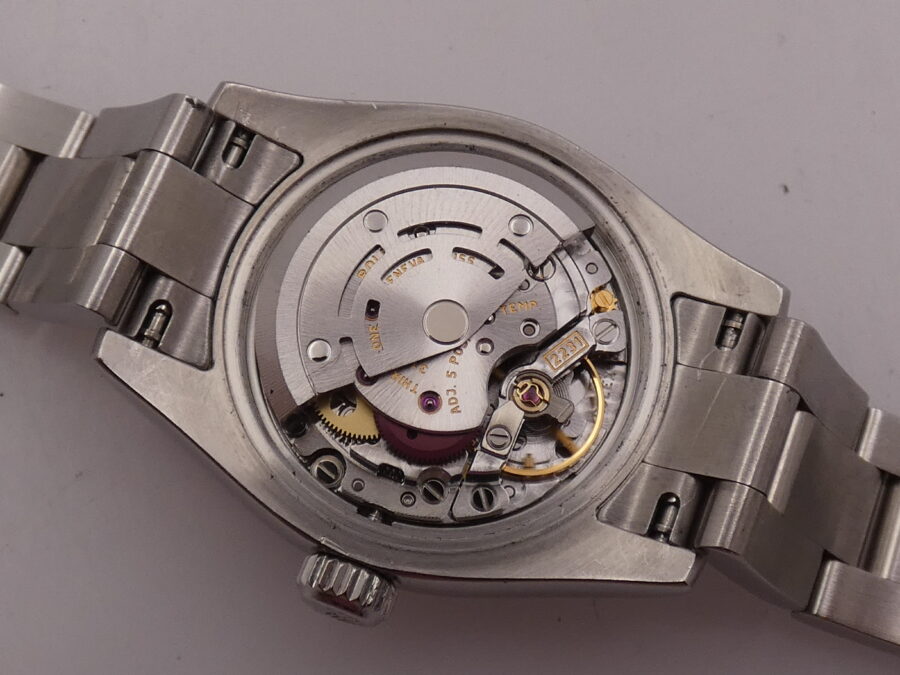 Rolex Oyster Perpetual Lady 26mm 176210 WITH PAPERS & TAG PRICE Anno 2008 Automatico Thunderbird Bezel - immagine 17