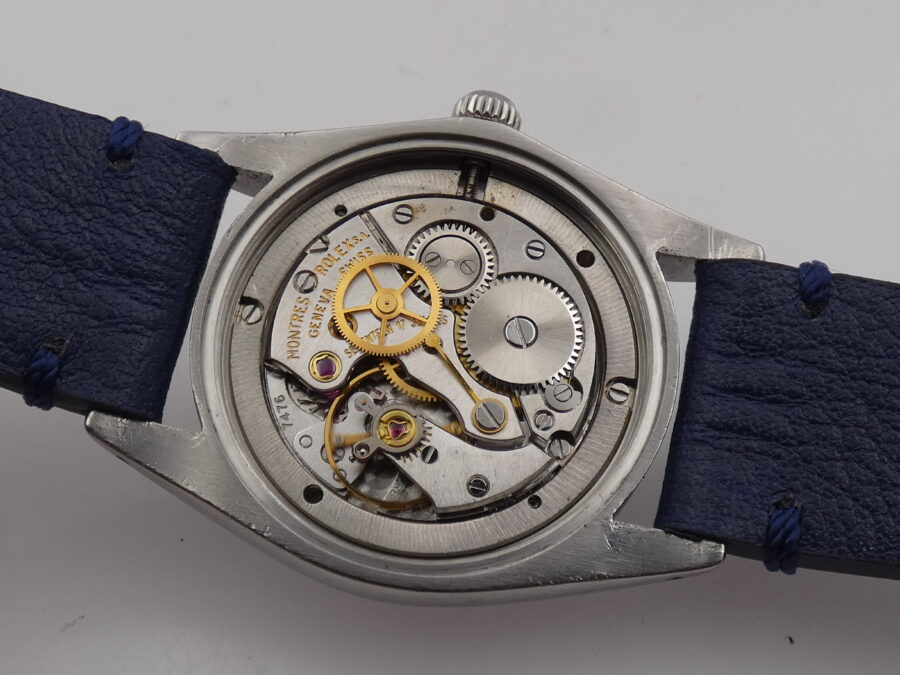 Rolex Oysterdate Precision 6694 Anno 1985 Blue Dial Carica Manuale Cal. 1225 Vintage - immagine 17
