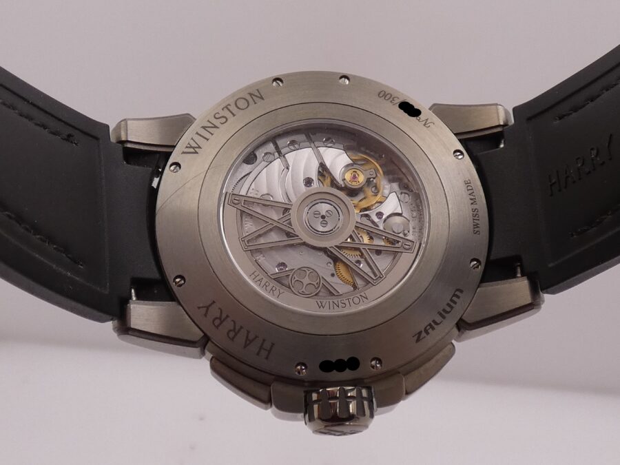 Harry Winston Project Z10 Ocean Biretrograde Zalium LIKE NEW With PAPERS & TAG PRICE Anno 2017 Automatico Limited Edition 300pz Ref. OCEABI42ZZ001 - immagine 17