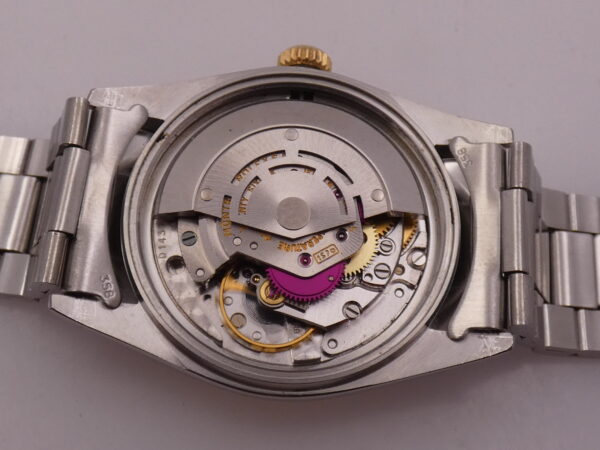 Rolex Datejust 36 1601 LINEN DIAL Lunetta Oro Massiccio 18Kt TOP CONDITION Anno 1973 Mai Lucidato