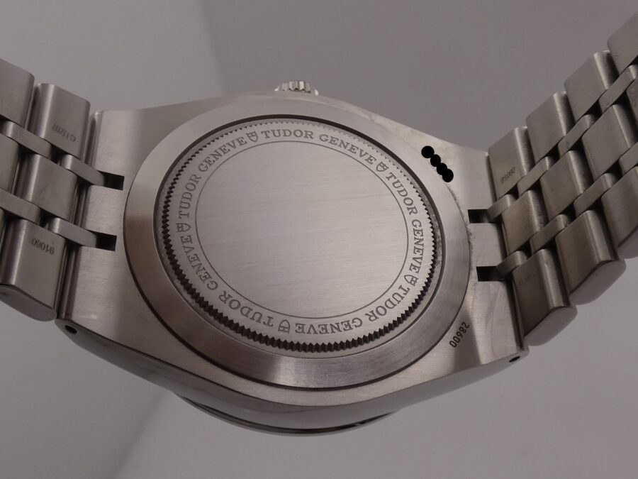 Tudor Royal Day-Date 28600 LIKE NEW BOX&PAPERS ITALY 2023 Automatico Lunetta Thunderbird Bracciale Jubille Acciaio - immagine 18