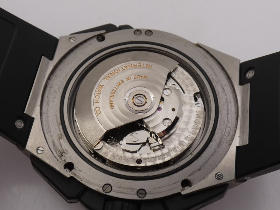 Cronografo IWC Ingenieur Double Titanio Rattrapante Split Second Day-Date IW3865 Automatico - immagine 17