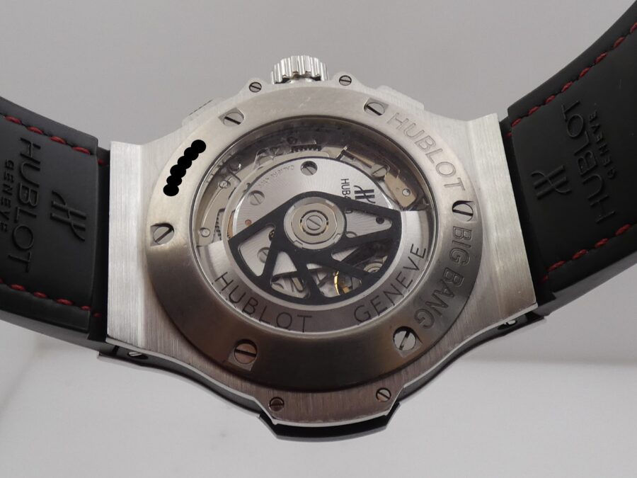 Cronografo Hublot Big Bang 44 mm DIAMOND BEZEL Automatico Acciaio Ref. 301.SX.130.RX.114 - immagine 18