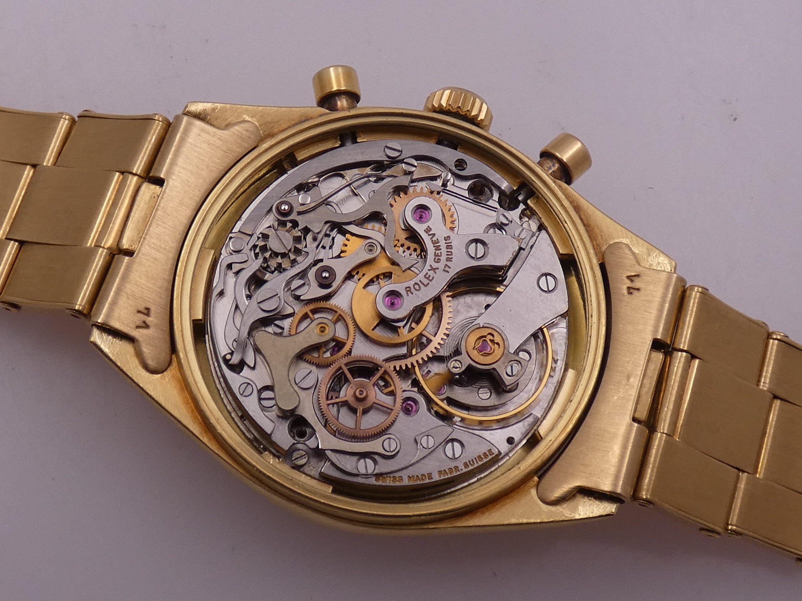 Rolex Chronograph Untouched PRE-DAYTONA 6238 ORO PIENO 18KT BOX&PAPERS ANNO 1966 MAI LUCIDATO - immagine 18