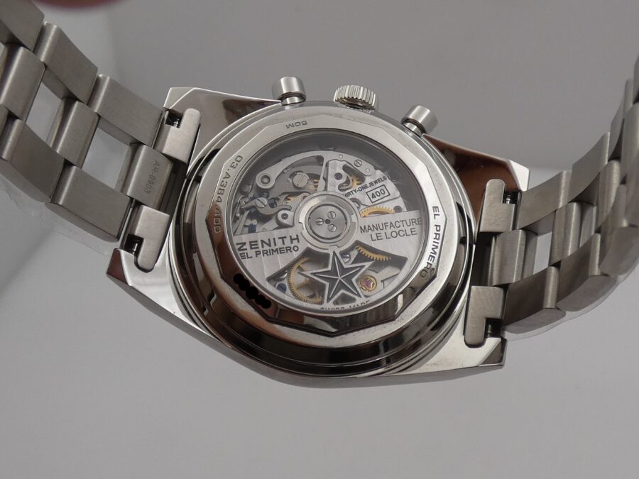 Zenith El Primero Chronomaster Revival A384 NEW BOX&PAPERS Novembre 2024 Automatico A03.A384.400 - immagine 18