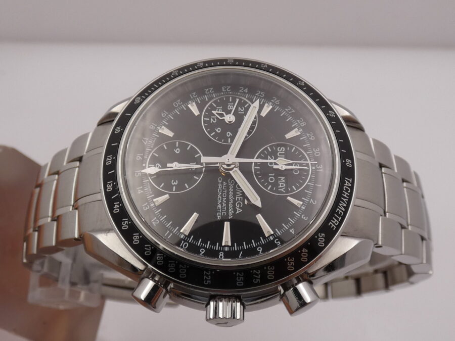 Cronografo Omega Speedmaster Day Date Triple Date LIKE NEW WITH PAPERS Anno 2011 Automatico Acciaio - immagine 20