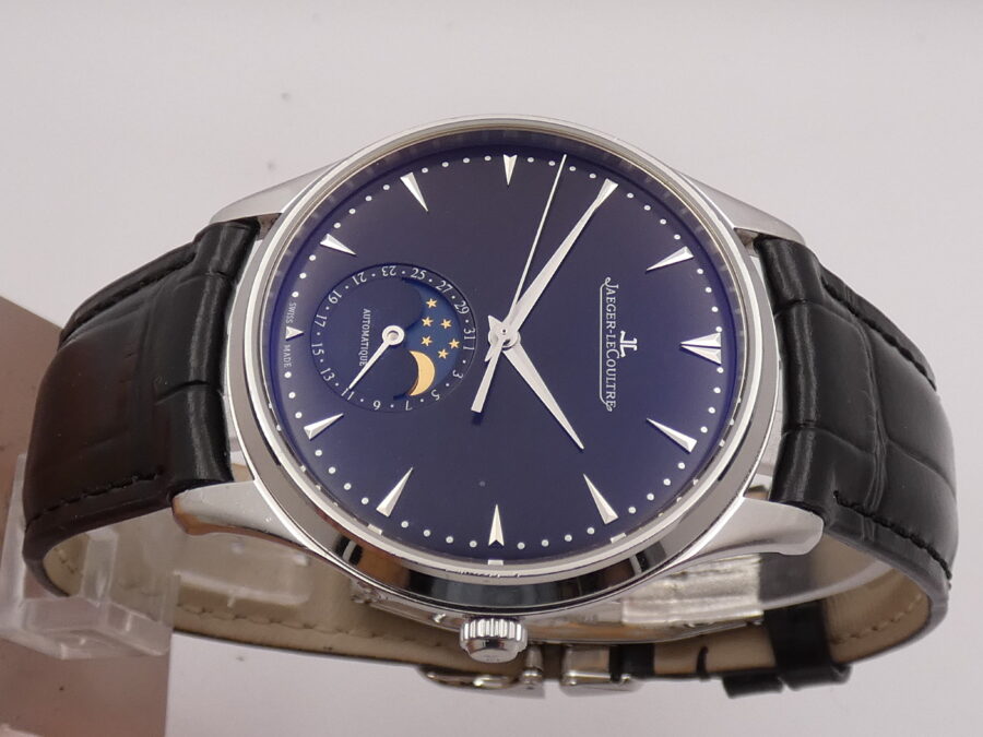 Jaeger-LeCoultre Master Ultra Thin Moon Q1368470 BOX&PAPERS Anno 2019 Automatico Acciaio - immagine 4