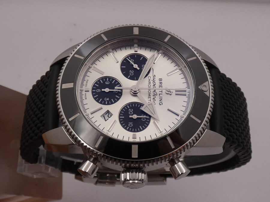 Breitling Superocean Heritage B01 AB0162 44mm BOX&PAPERS TOP CONDITION Automatico Acciaio Edizione Speciale - immagine 3