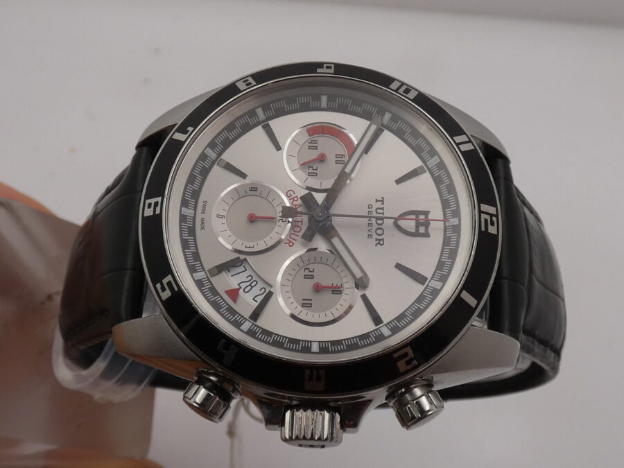 Cronografo Tudor Grantour Chrono Flyback 20530 Anno 2007 Automatico Date - immagine 4