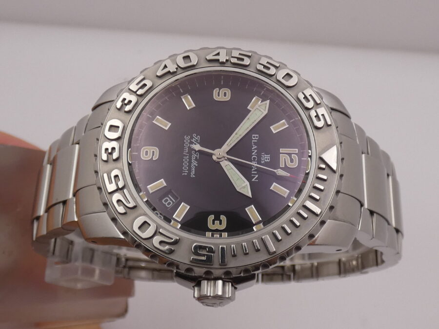 Blancpain Fifty Fathoms 40mm 2200-1130-71 WITH PAPERS Anni 2000's Automatico Acciaio - immagine 3