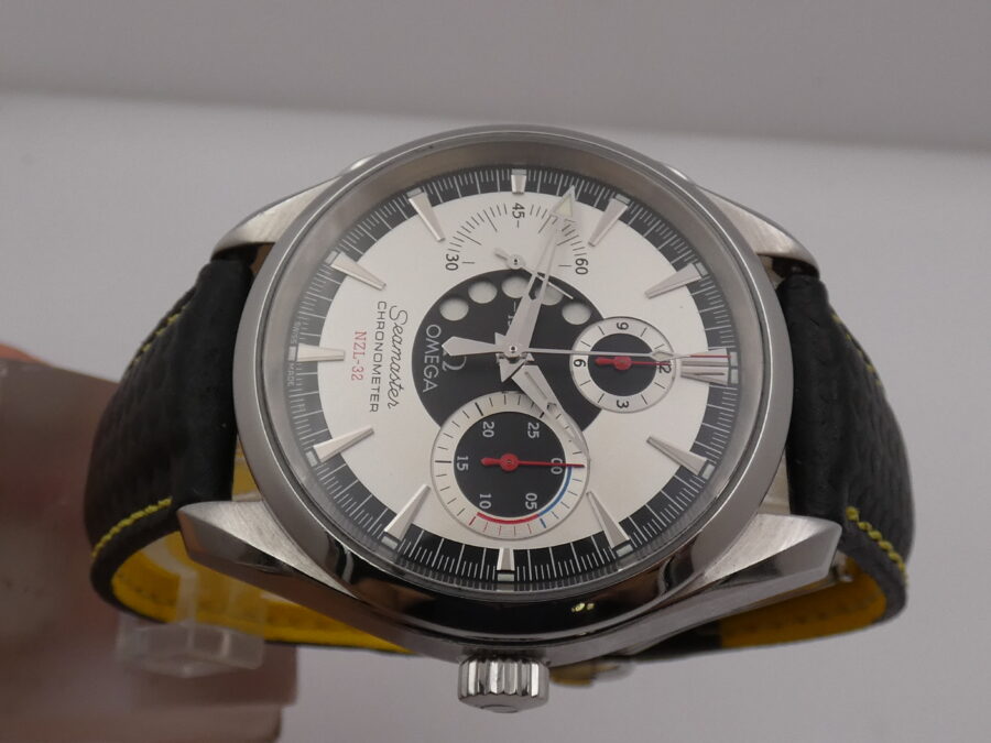 Omega Seamaster Aqua Terra Nzl-32 Regata Cronometro With PAPERS Anno 2009 Automatico Acciaio - immagine 3