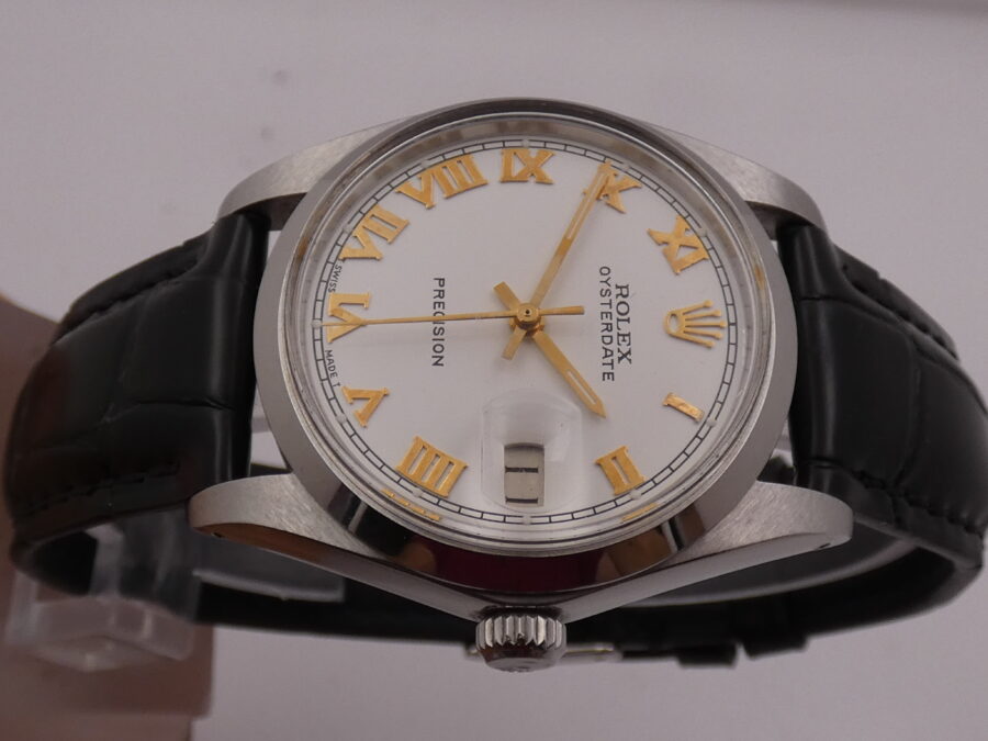 Rolex Oysterdate Precision 6694 TOP CONDITION Anno 1983 Carica Manuale Cal. 1225 Vintage - immagine 3