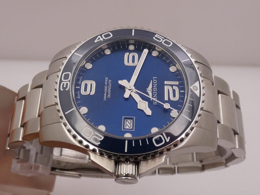 Longines HydroConquest 41mm BOX&PAPERS Dicembre 2020 Lunetta in Ceramica Automatico Acciaio Ref. L3.781.4 - immagine 4