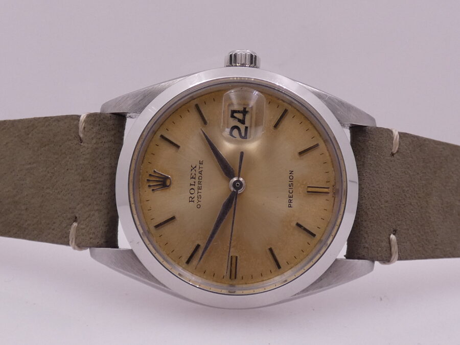 Rolex Oysterdate Precision 6694 Anno1961 Original Dial Manuale Cal. 1225 Vintage - immagine 4