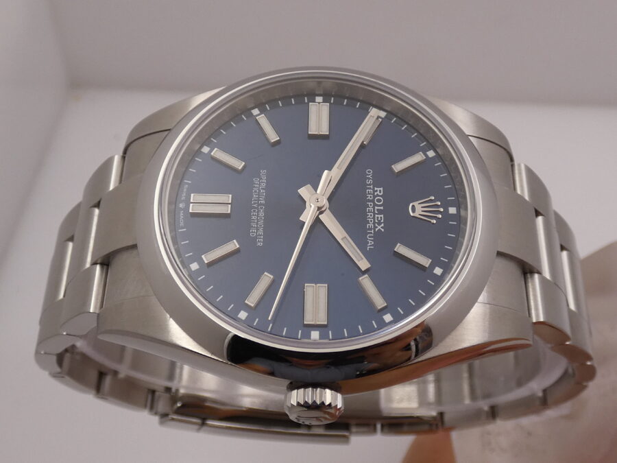 Rolex Oyster Perpetual 41 124300 RRR BOX&PAPERS ITALY 2023 Automatico Acciaio Bracciale Oyster - immagine 4