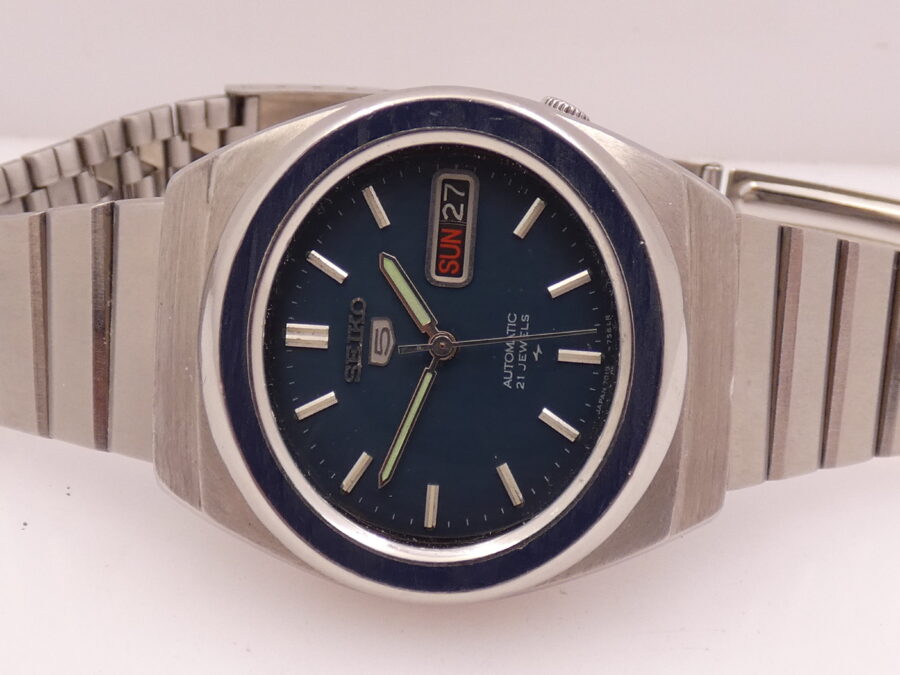 Seiko 5 Day-Date 7019 Automatico Anni 70 Braccialato - immagine 4