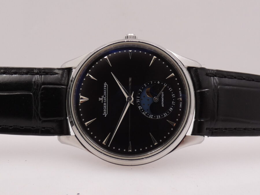 Jaeger-LeCoultre Master Ultra Thin Moon Q1368470 BOX&PAPERS Anno 2019 Automatico Acciaio - immagine 5