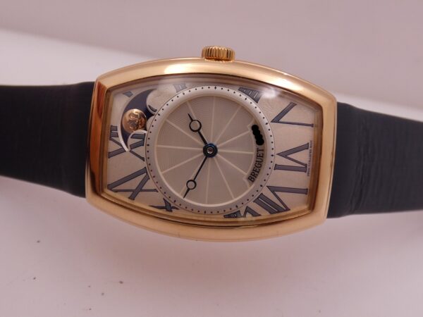 Breguet Héritage Moonphases Retrograde 8860 MOP Dial Oro Rosa 18Kt TOP CONDITION Automatico