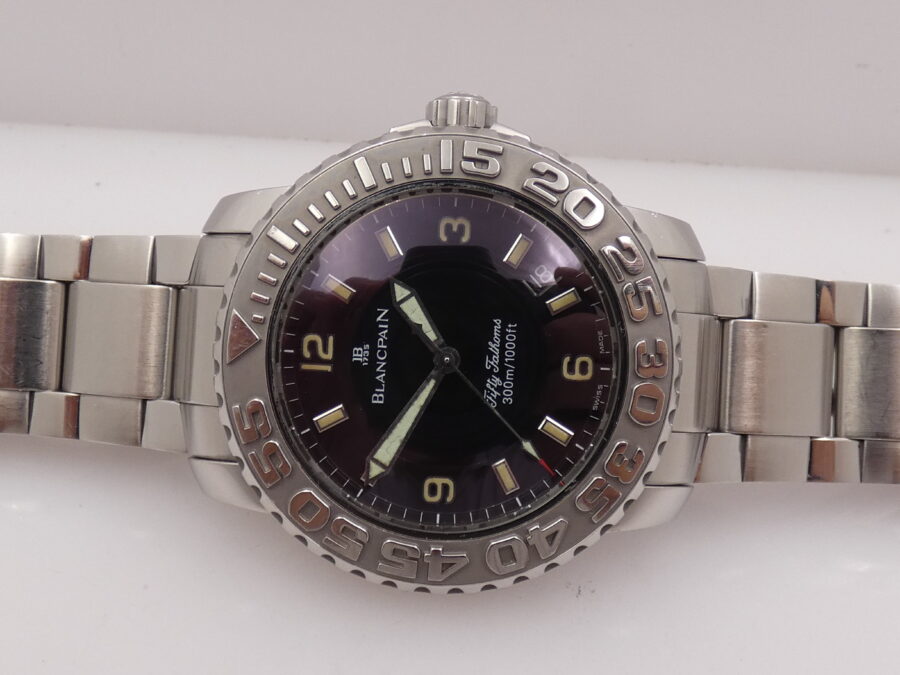 Blancpain Fifty Fathoms 40mm 2200-1130-71 WITH PAPERS Anni 2000's Automatico Acciaio - immagine 4