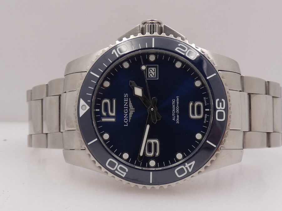 Longines HydroConquest 41mm BOX&PAPERS Dicembre 2020 Lunetta in Ceramica Automatico Acciaio Ref. L3.781.4 - immagine 5