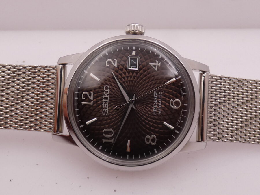 Seiko Presage Cocktail Dial LIKE NEW BOX&PAPERS Anno 2025 Automatico Acciaio Braccialato - immagine 5