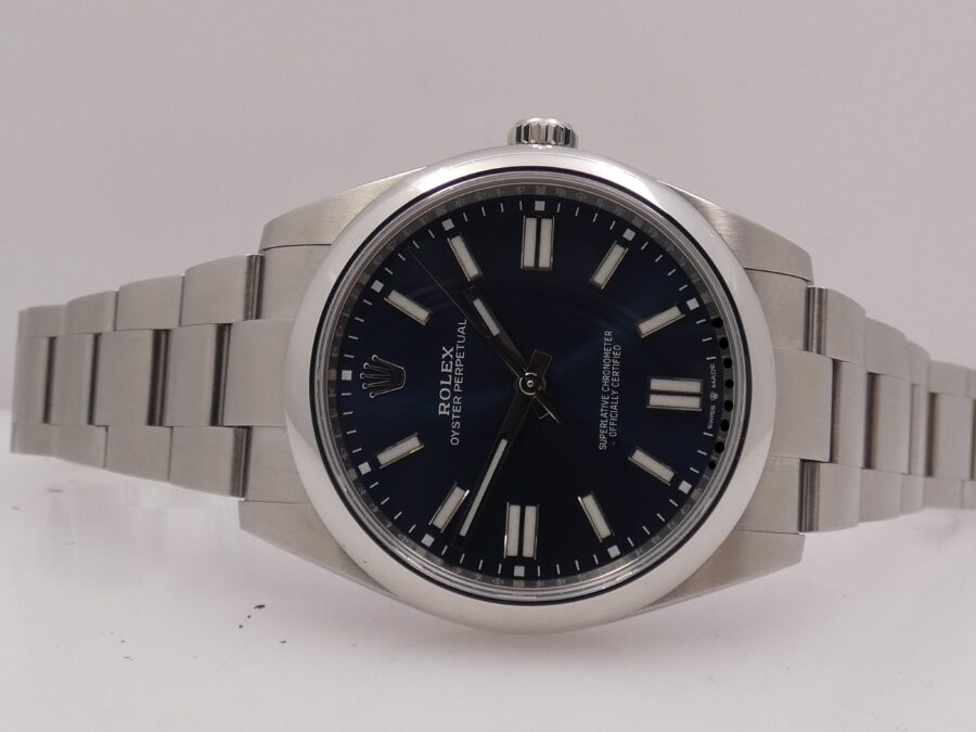 Rolex Oyster Perpetual 41 124300 RRR BOX&PAPERS ITALY 2023 Automatico Acciaio Bracciale Oyster - immagine 5
