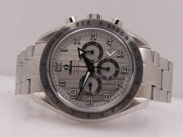 Cronografo Omega Speedmaster Broad Arrow Co-Axial 44mm With PAPERS TOP CONDITION Automatico Braccialato