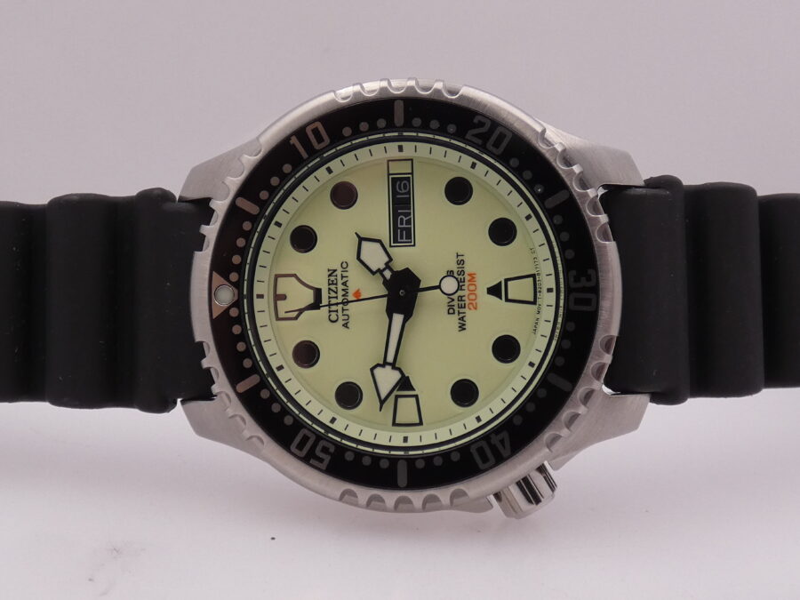 Citizen Promaster Marine Aqualand Day-Date LIKE NEW BOX&PAPERS Anno 2025 Automatico Acciaio NY0040-09W - immagine 5